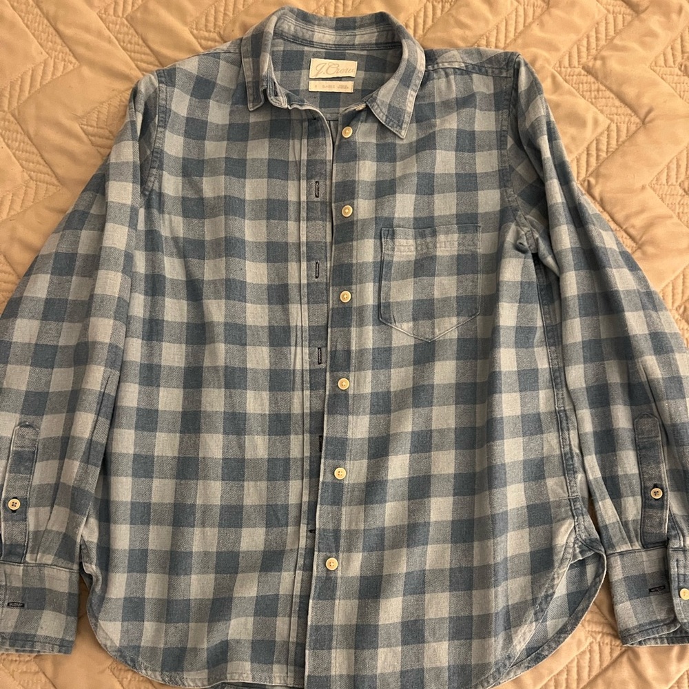 J.Crew women’s button down flannel